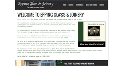 Desktop Screenshot of eppingglassandjoinery.co.uk