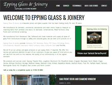 Tablet Screenshot of eppingglassandjoinery.co.uk